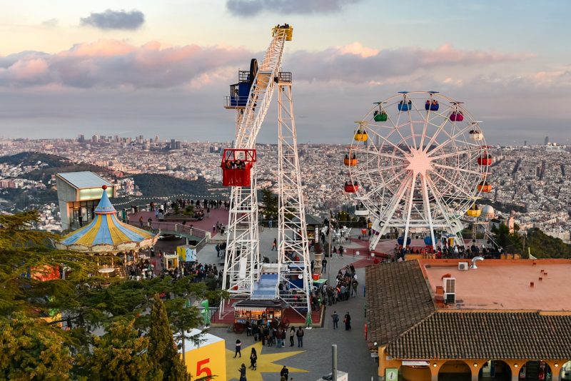 parque de atracciones tibidabo barcelona